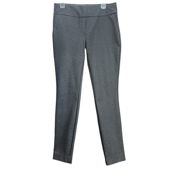 !SOLD! DALIA Formal Women Skinny Pants Black Stretch Business Trousers - Picture 1 of 7